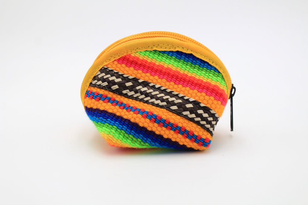 Rainbow Chica Wayuu Small Woven Coin Purse