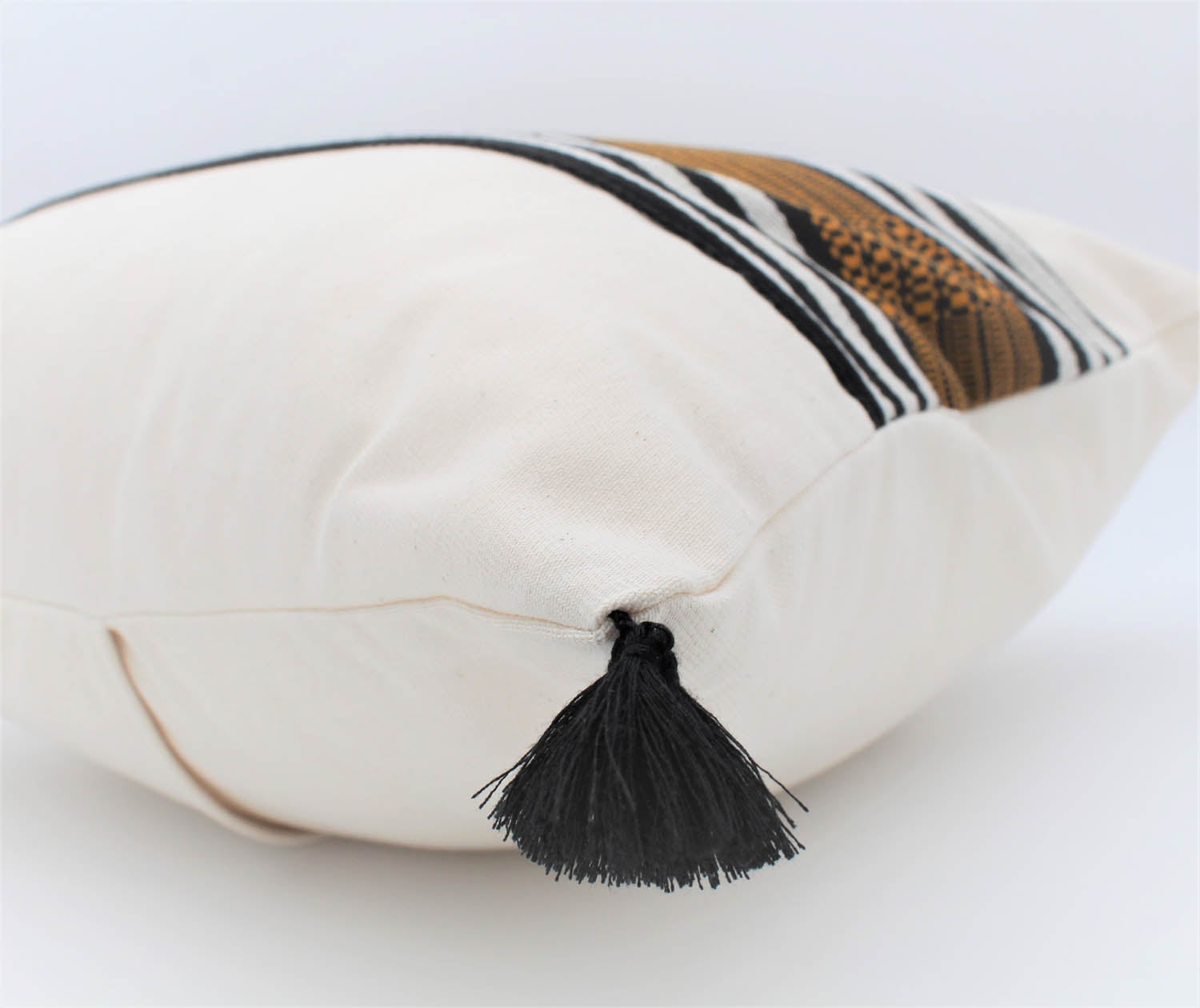 The Bogotá Pillow Collection: Square with Brown