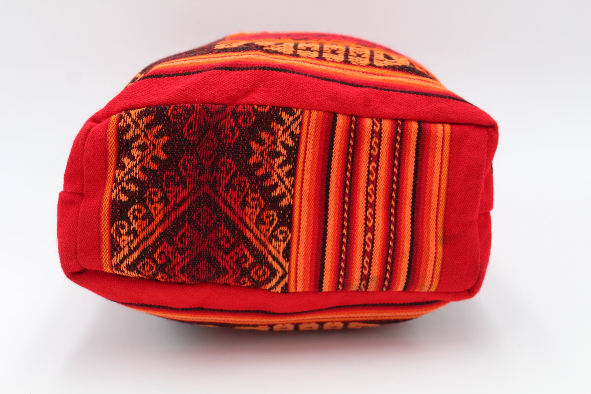 Aguayo Crossbody Bag - Incan Orange and Red