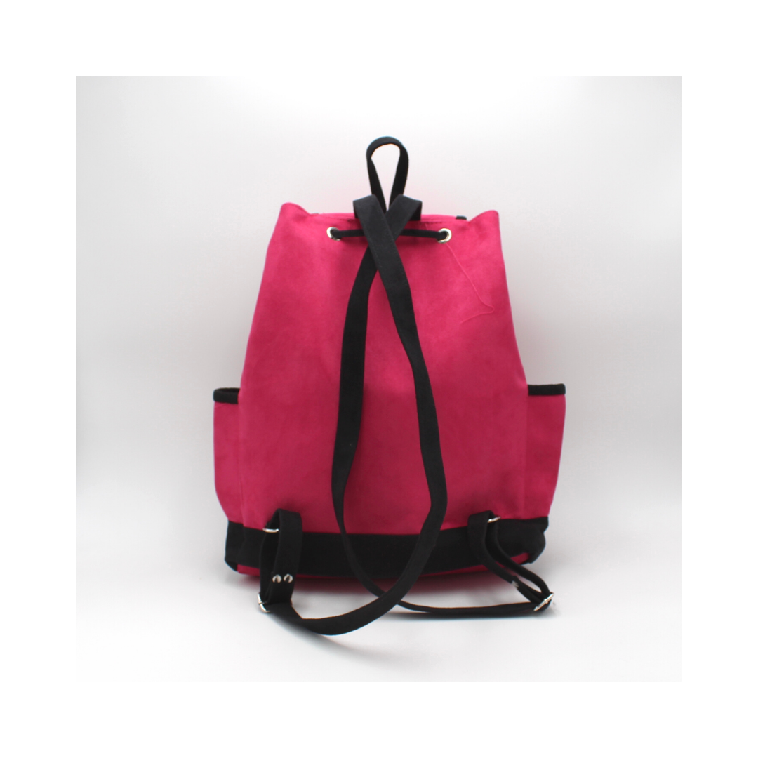 Ayacucho Suede Backpack Pink