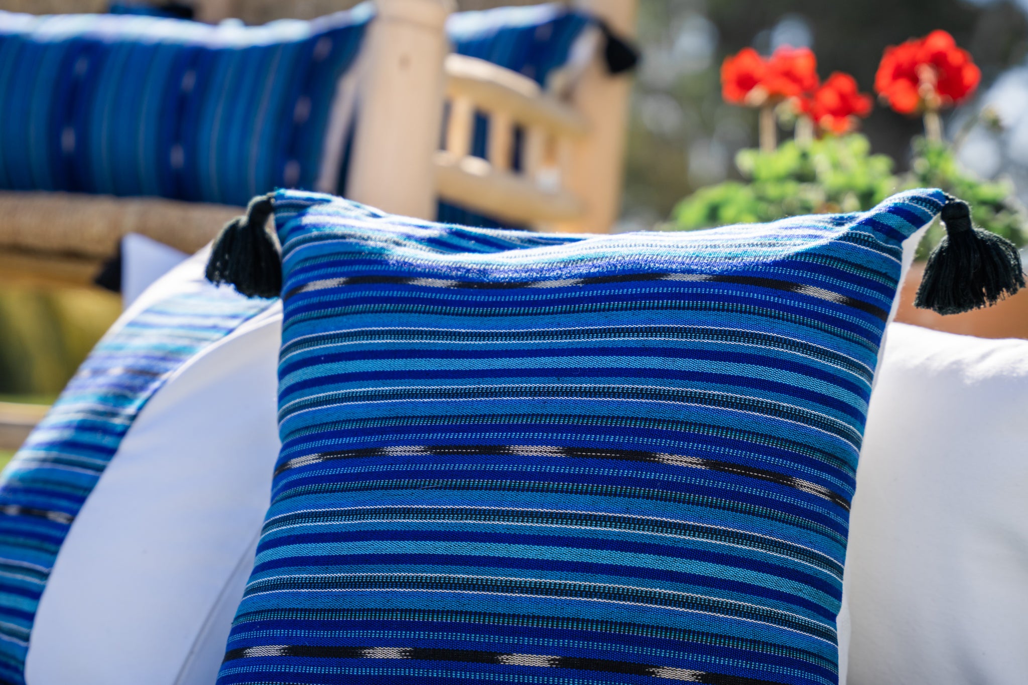 Mayan Blue Pillows