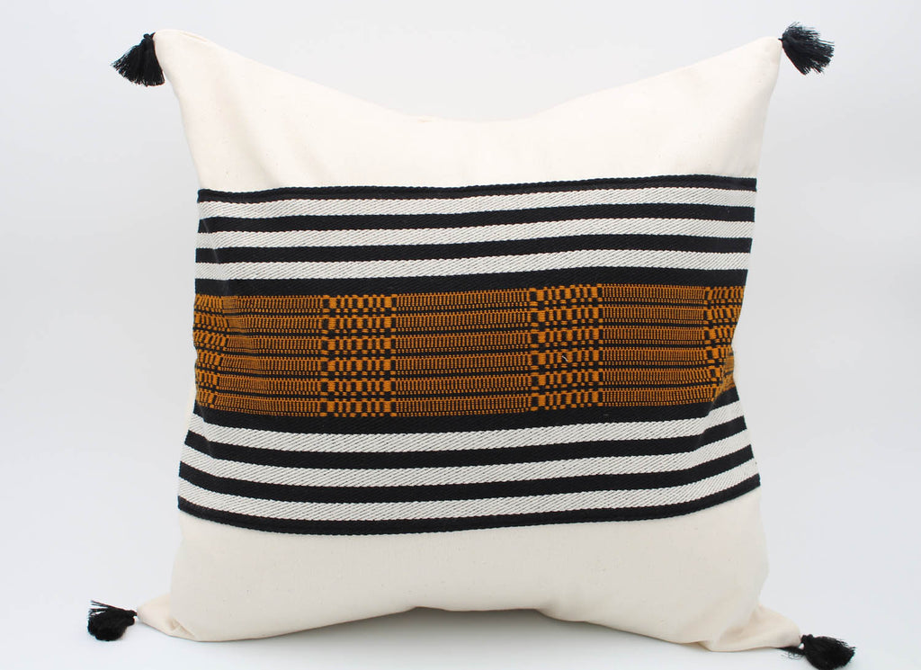 The Bogotá Pillow Collection: Square with Brown